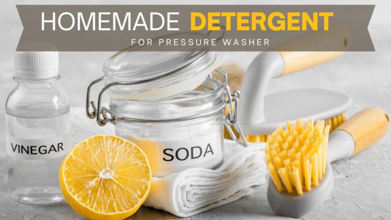 How To Make Homemade Pressure Washer Detergent? (6 Different Methods)