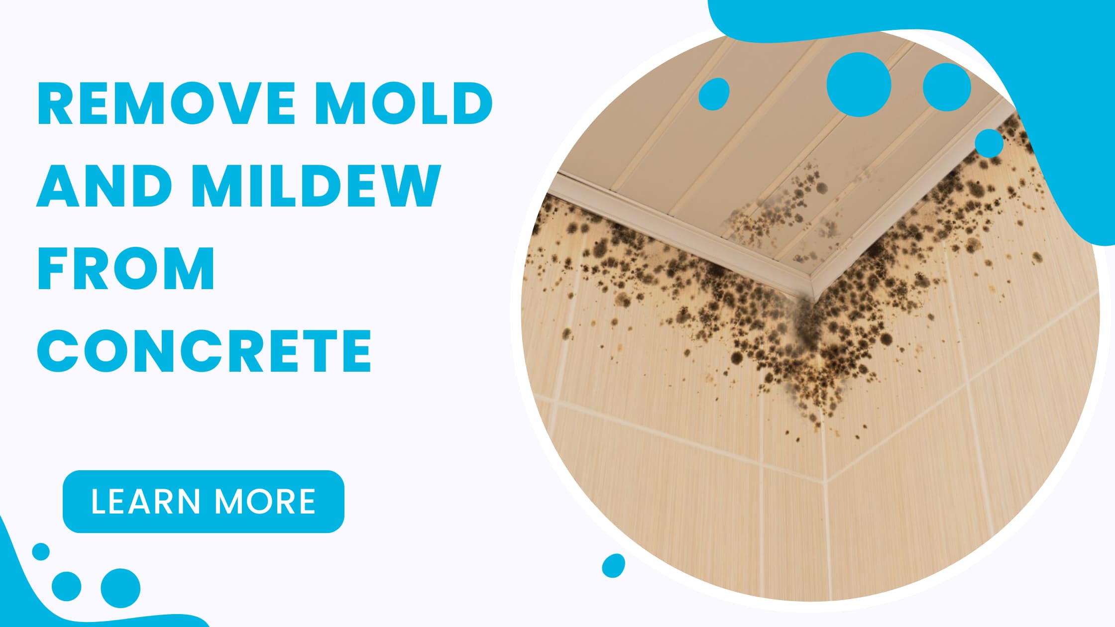 Remove Mold and Mildew From Concrete