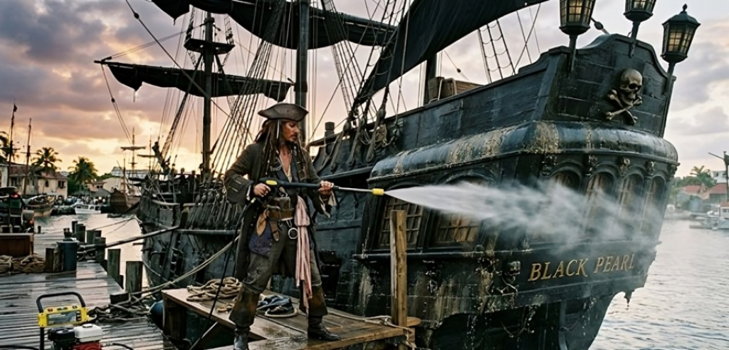 Boat Pressure Washing — How to Remove Algae and Grime Without Hull Damage