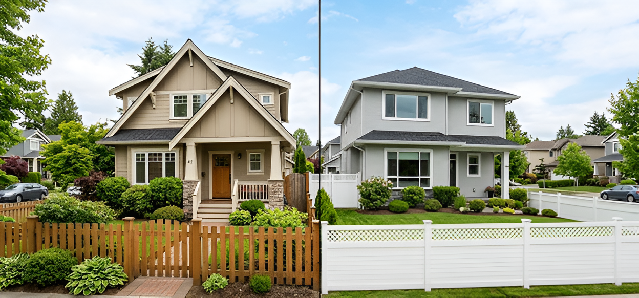 Picture1 Wood vs Vinyl Fence_ Why Cleaning Methods Are NOT One Size Fits All