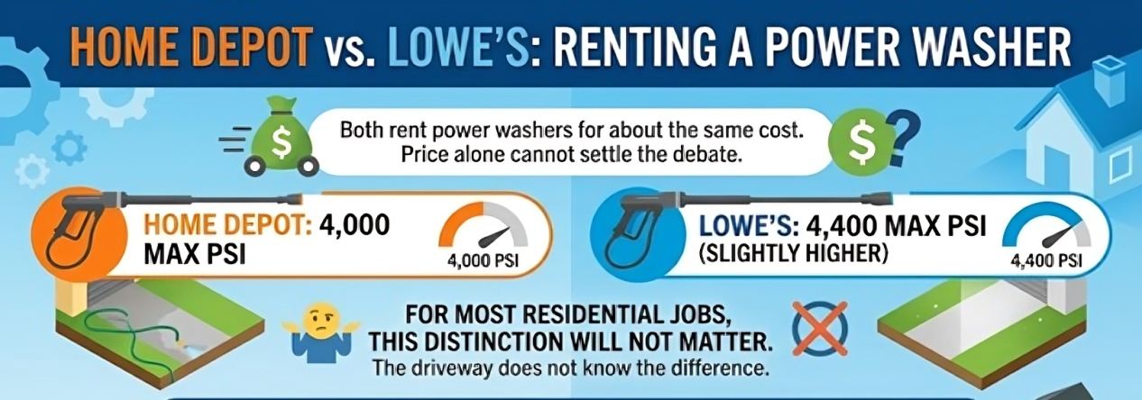Picture2 How Much Does It Cost to Rent a Power Washer at Lowe's and Home Depot