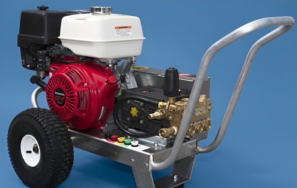 Picture3 Pressure-Pro EB4040HG steps up to 4,000 PSI and 4 GPM with a Honda GX390 and a belt-drive pump setup What Pressure Washers Do Professionals Use
