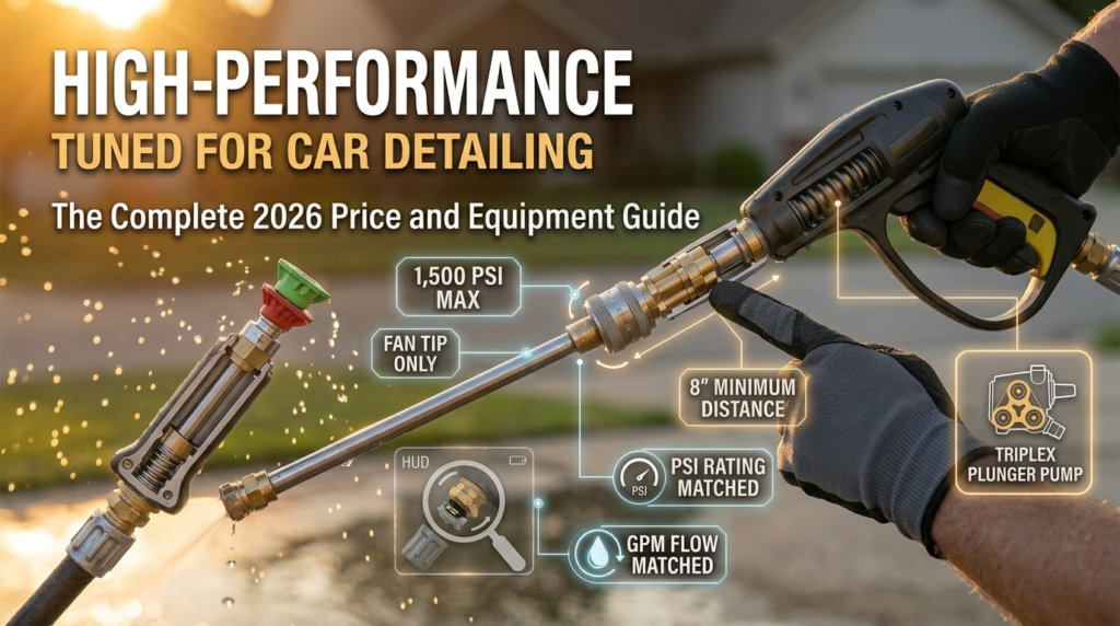 The Right PSI for Pressure Washing a Car (And What Real Owners Learned the Hard Way)